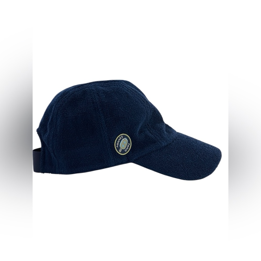 Hermes Davis cap in navy.